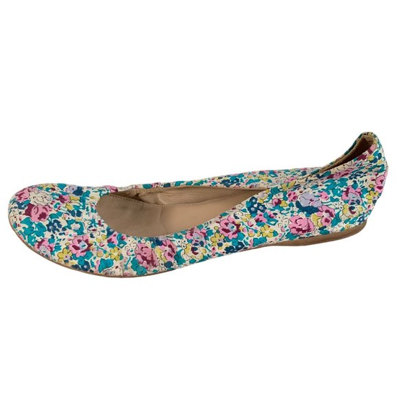 J.Crew Women's Cece Ballet Flats Liberty Floral Pattern Made in Italy Size 7.5 - Picture 7 of 11